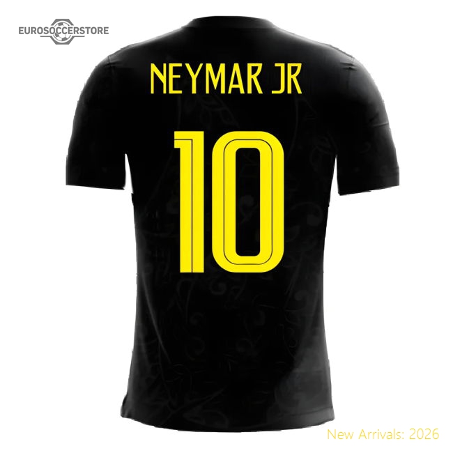 2025-2026 Brazil Third Concept Football Shirt (Neymar Jr 10)-Football Jersey Hub