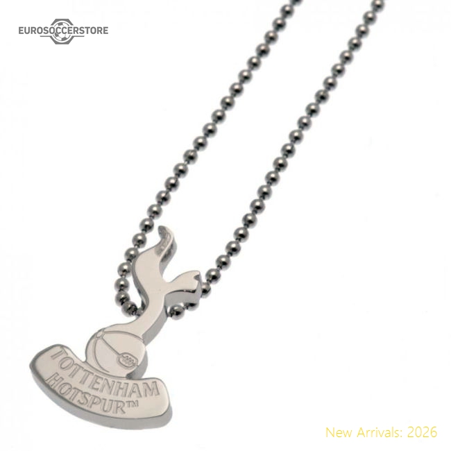 Tottenham Hotspur FC Stainless Steel Pendant & Chain-Football Jersey Hub