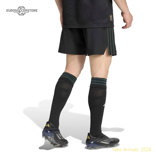 2025-2026 Juventus Authentic Third Shorts (Black)-Football Jersey Hub