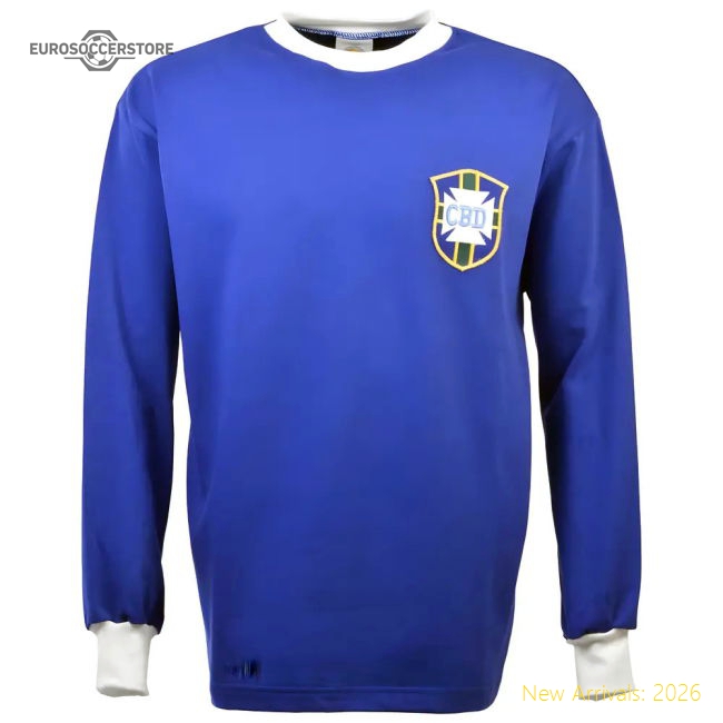 Brazil 1966 World Cup Retro Football Shirt-Football Jersey Hub
