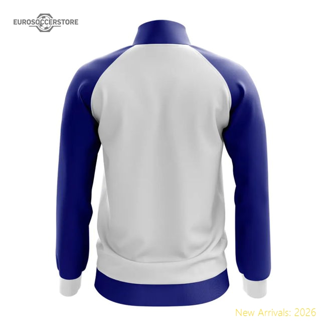 Slovakia Concept Football Track Jacket (White)-Football Jersey Hub