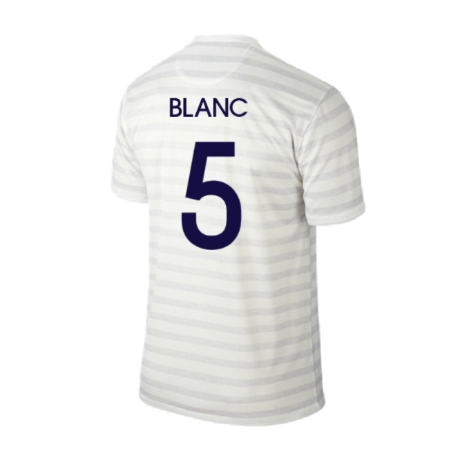 France 2014-15 Away Shirt ((Excellent) M) (Blanc 5)-Football Jersey Hub