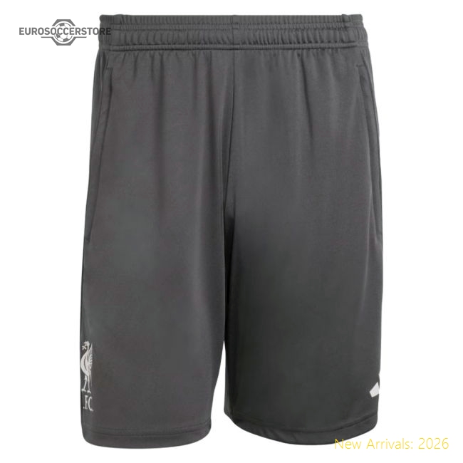 2025-2026 Liverpool Training Shorts (Utility Black)-Football Jersey Hub