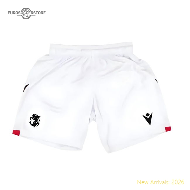 2024-2025 Georgia Home Shorts (White)-Football Jersey Hub