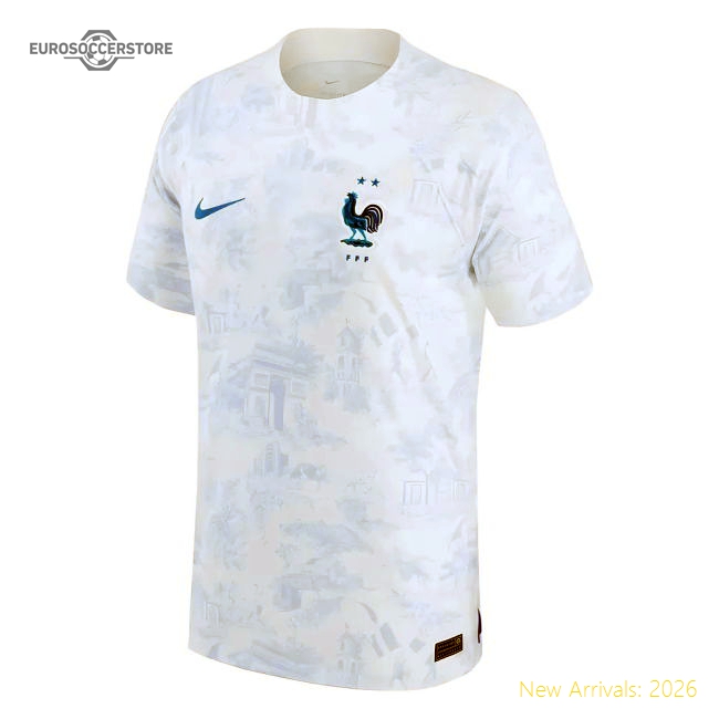 2022-2023 France Away Shirt-Football Jersey Hub