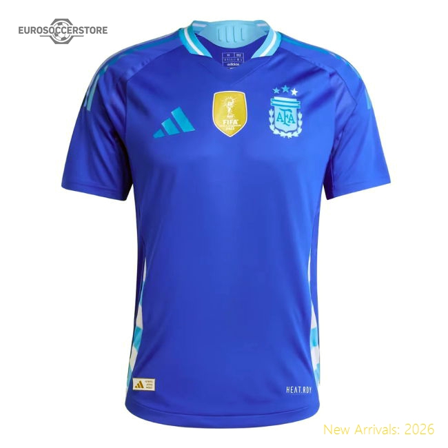 2024-2025 Argentina Authentic Away Shirt (MESSI 10)-Football Jersey Hub