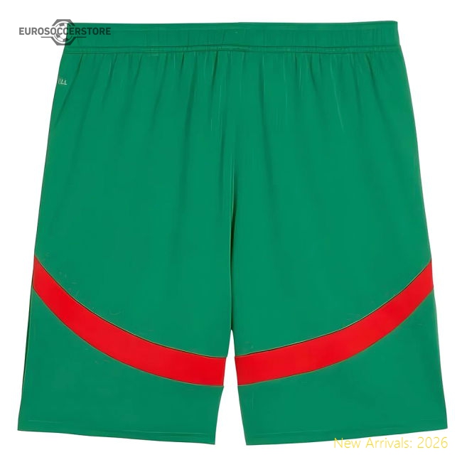 2024-2025 Morocco Away Shorts (Green)-Football Jersey Hub