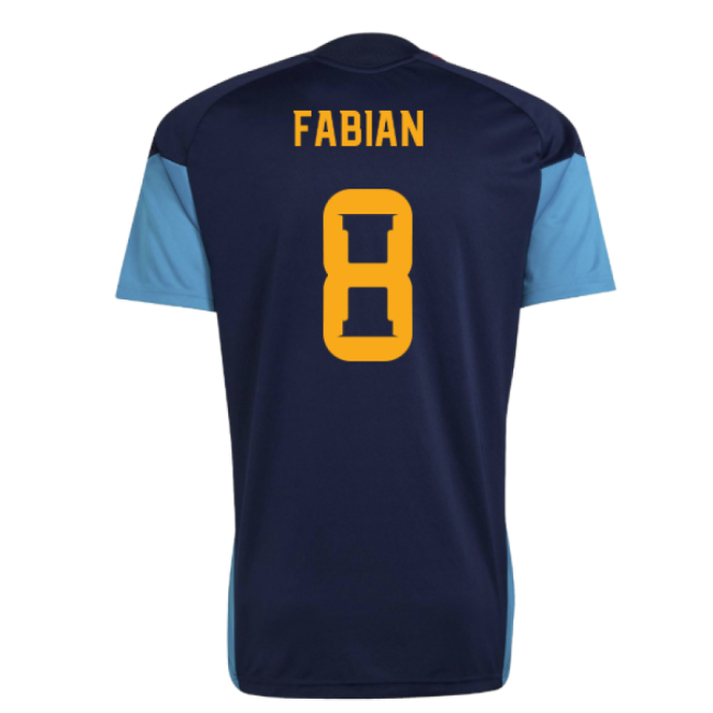 2026-2027 Spain Training Jersey (Night Indigo) (Fabian 8)-Football Jersey Hub