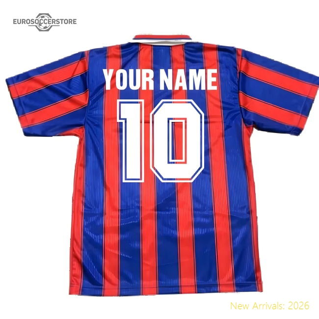 Crystal Palace 1997 Home Retro Shirt (Your Name)-Football Jersey Hub