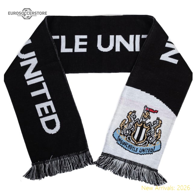 Newcastle United FC Diagonal Scarf-Football Jersey Hub