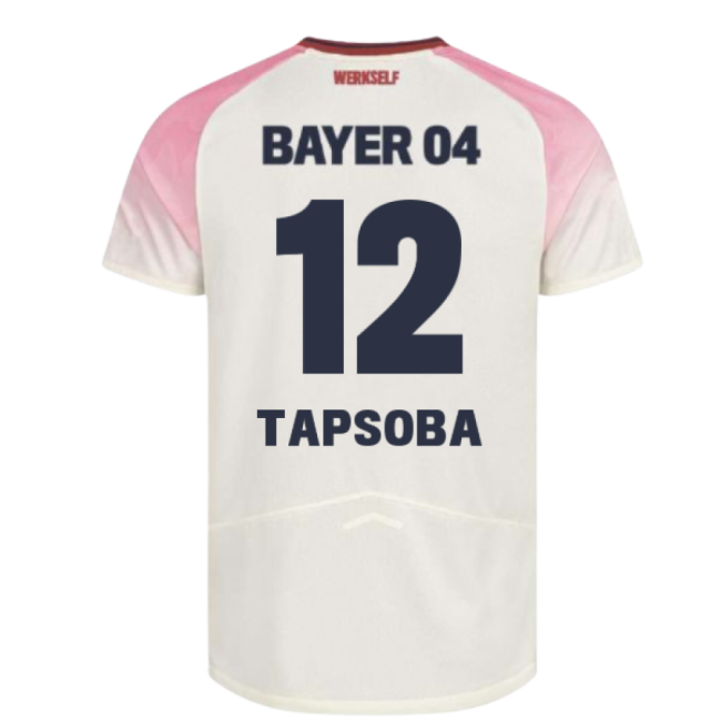 2025-2026 Bayer Leverkusen Away Shirt (Tapsoba 12)-Football Jersey Hub
