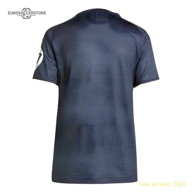 2025-2026 Real Madrid Authentic Away Shirt (Ladies) (Benzema 9)-Football Jersey Hub