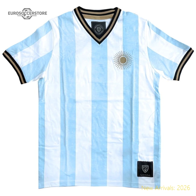 Argentina El Sol Albiceleste Home Shirt-Football Jersey Hub