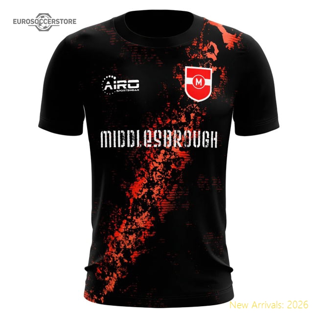 2025-2026 Middlesbrough Third Concept Football Shirt (Juninho 10)-Football Jersey Hub