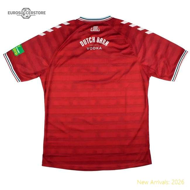 2025-2026 York City Home Shirt-Football Jersey Hub