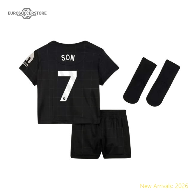 2025-2026 Tottenham Away Baby Kit (Son 7)-Football Jersey Hub