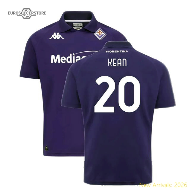 2024-2025 Fiorentina Home Shirt (Kean 20)-Football Jersey Hub