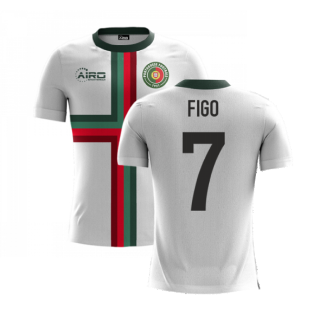 2025-2026 Portugal Airo Concept Away Shirt (Figo 7) - Kids-Football Jersey Hub