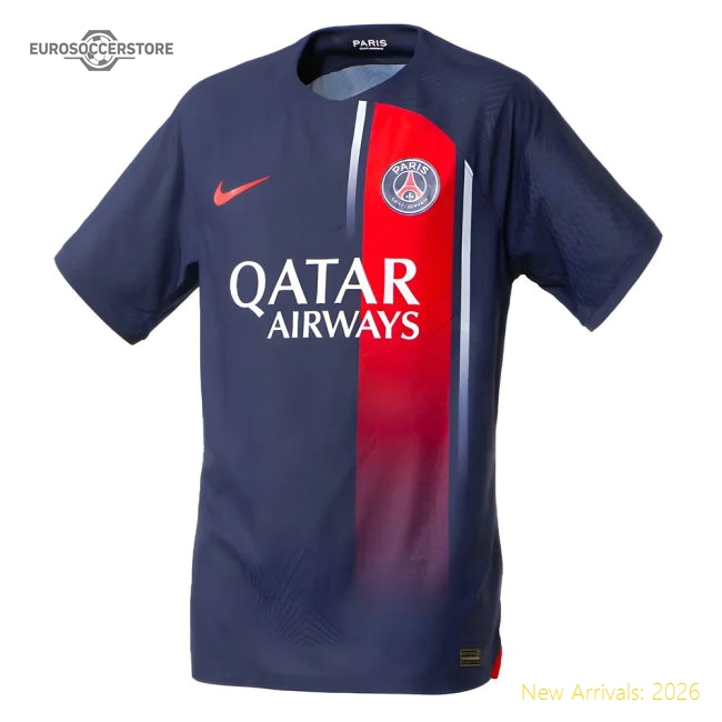 2023-2024 PSG Home Match Authentic Shirt-Football Jersey Hub