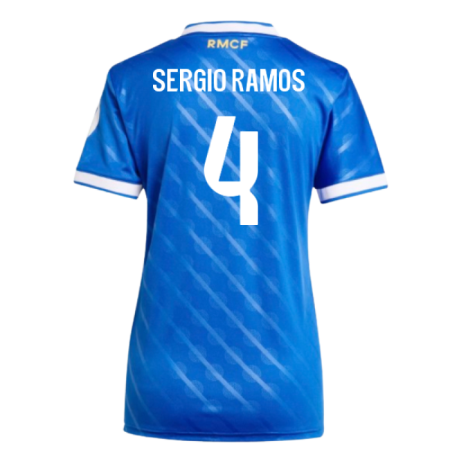 2025-2026 Real Madrid Third Shirt (Womens) (Sergio Ramos 4)-Football Jersey Hub