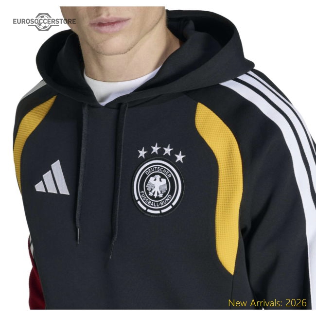 2026-2027 Germany Hooded Top (Black)-Football Jersey Hub