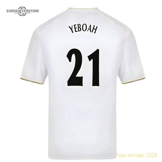 Leeds United 2001 Retro Shirt (Yeboah 21)-Football Jersey Hub