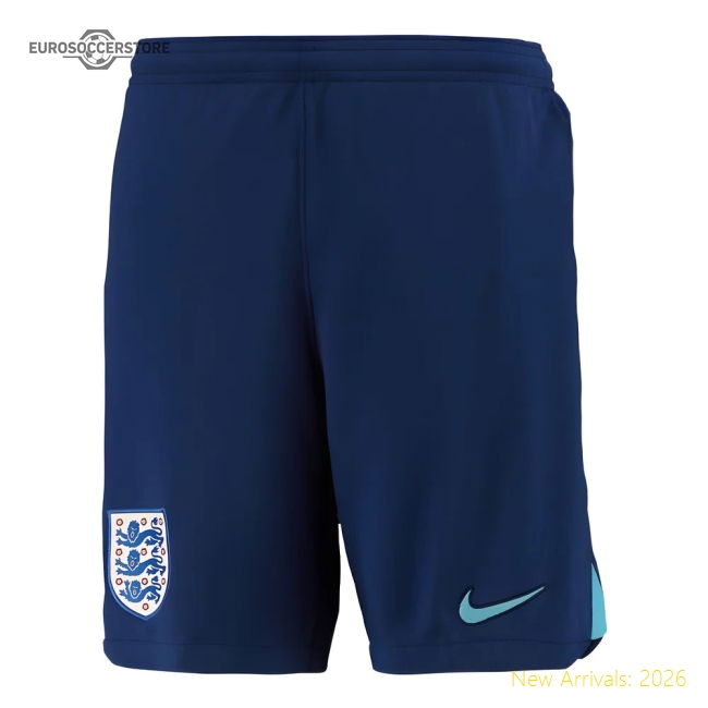 2022-2023 England Home Shorts (Kids)-Football Jersey Hub