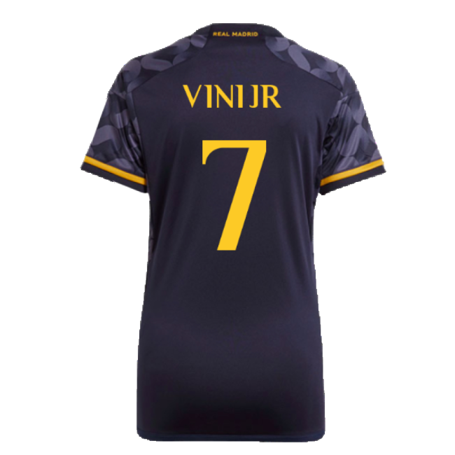 2023-2024 Real Madrid Away Shirt (Ladies) (Vini Jr. 7)-Football Jersey Hub