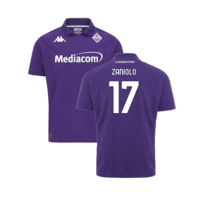 2024-2025 Fiorentina Home Shirt (Zaniolo 17)-Football Jersey Hub