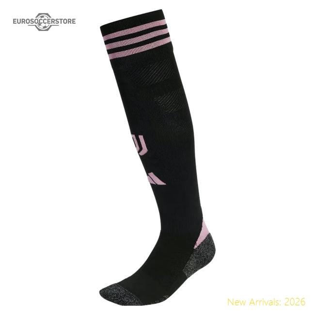 2025-2026 Juventus Home Socks (Black)-Football Jersey Hub