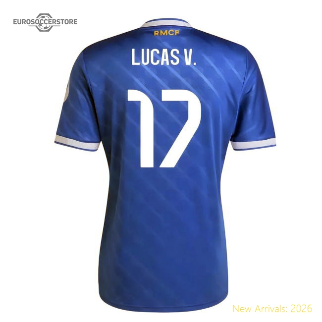 2025-2026 Real Madrid Third Shirt (Lucas V. 17)-Football Jersey Hub