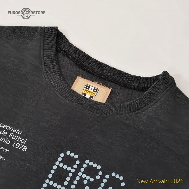 Pennarello: World Cup - Argentina 1978 Sweatshirt - Charcoal-Football Jersey Hub