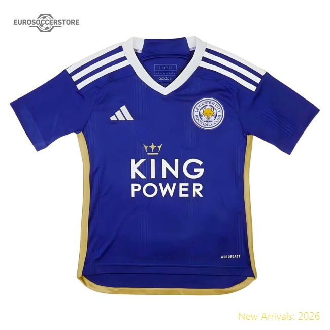 2023-2024 Leicester City Home Shirt (Kids)-Football Jersey Hub