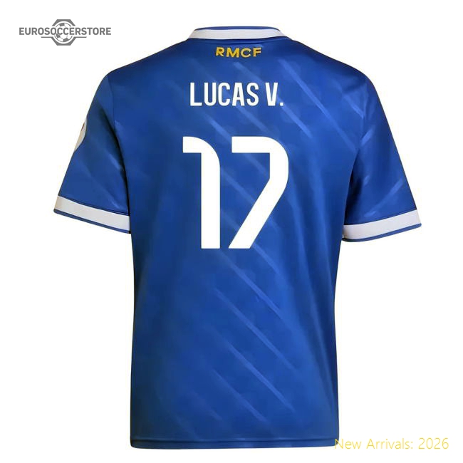 2025-2026 Real Madrid Third Shirt (Kids) (Lucas V. 17)-Football Jersey Hub