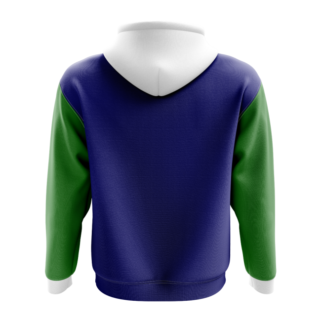 Lesotho Concept Country Football Hoody (Blue)-Football Jersey Hub