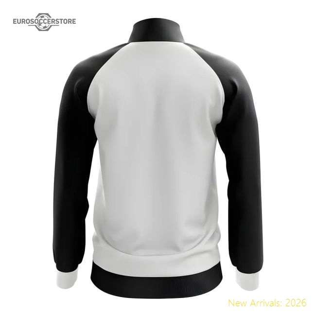 Uae Concept Football Track Jacket (White)-Football Jersey Hub