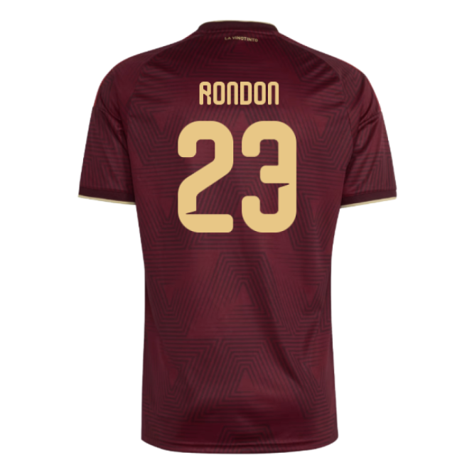 2026-2027 Venezuela Home Shirt (Rondon 23)-Football Jersey Hub