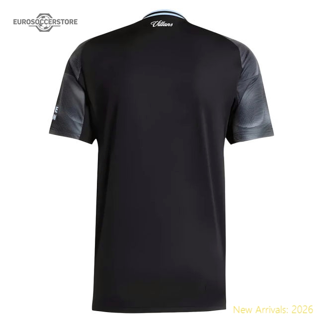 2025-2026 Aston Villa Away Shirt-Football Jersey Hub