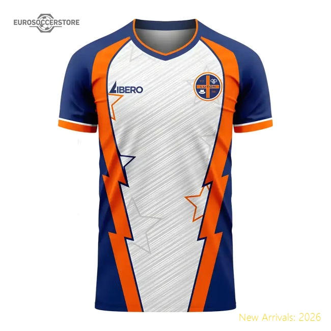 Luton 2025-2026 Home Concept Football Kit (Libero) - Baby-Football Jersey Hub