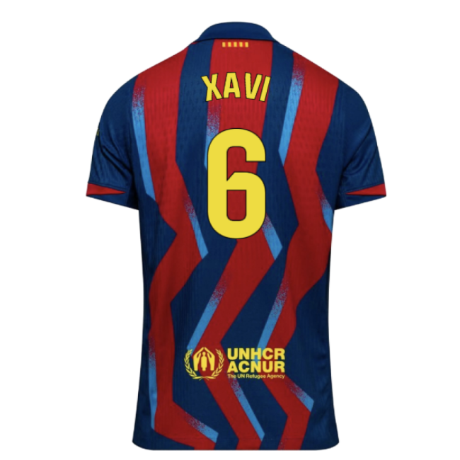 2025-2026 Barcelona Authentic Dri-Fit SE Fourth Shirt (Xavi 6)-Football Jersey Hub