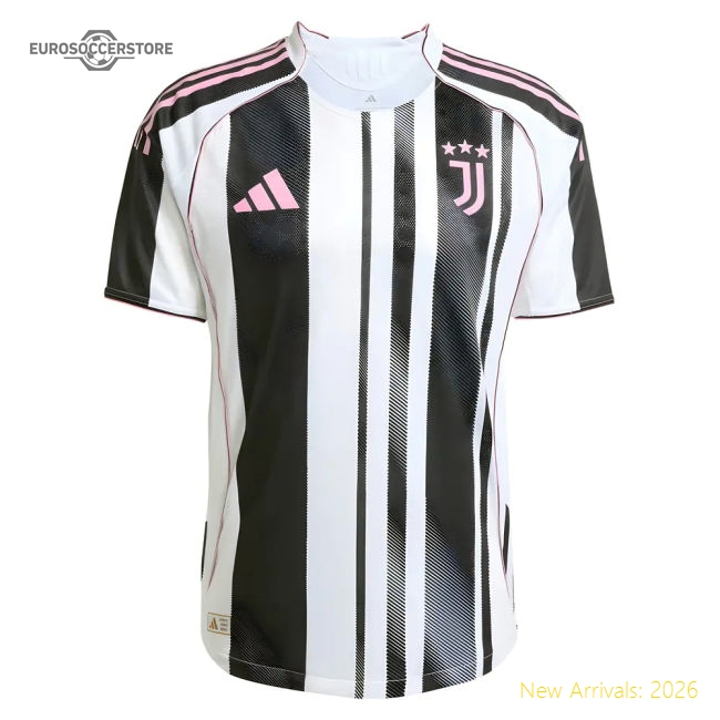 2025-2026 Juventus Authentic Home Shirt-Football Jersey Hub