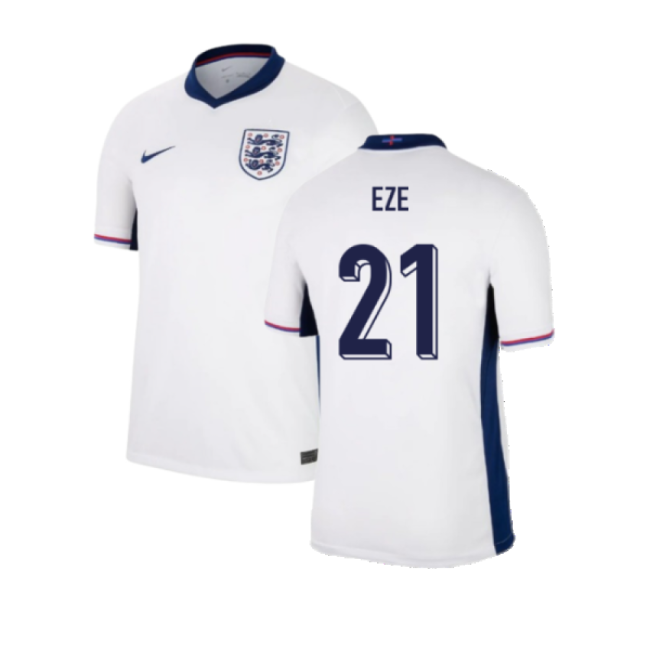 2024-2025 England Home Shirt (Eze 21)-Football Jersey Hub
