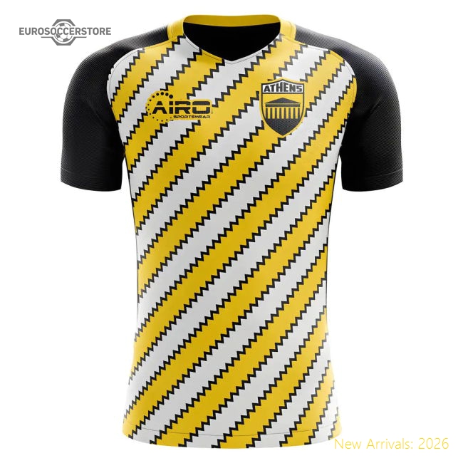 2025-2026 AEK Athens Home Concept Football Shirt-Football Jersey Hub