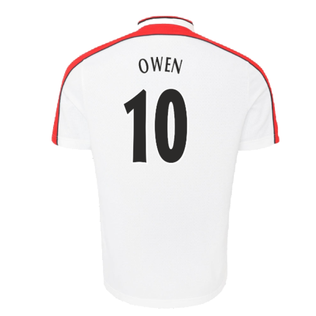 1998-1999 Liverpool Away Retro Shirt (OWEN 10)-Football Jersey Hub