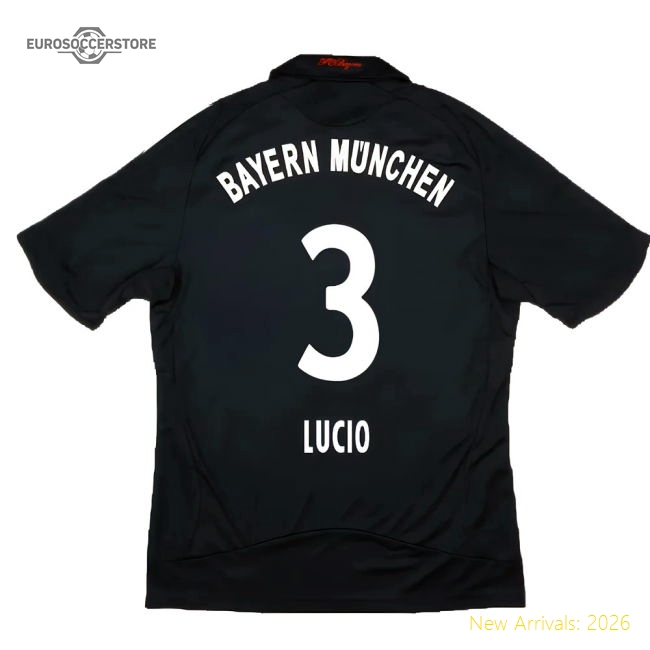 Bayern Munich 2008-10 Away Shirt ((Excellent) S) (Lucio 3)-Football Jersey Hub