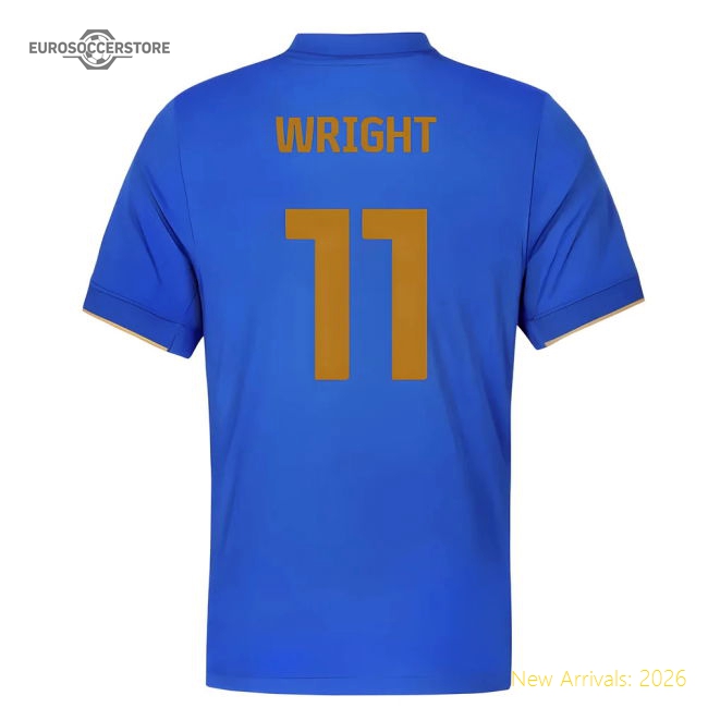 2025-2026 Birmingham City Home Shirt (Wright 11)-Football Jersey Hub