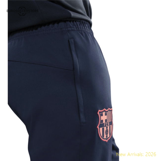 2025-2026 Barcelona Strike Training Tracksuit (Crimson Tint)-Football Jersey Hub