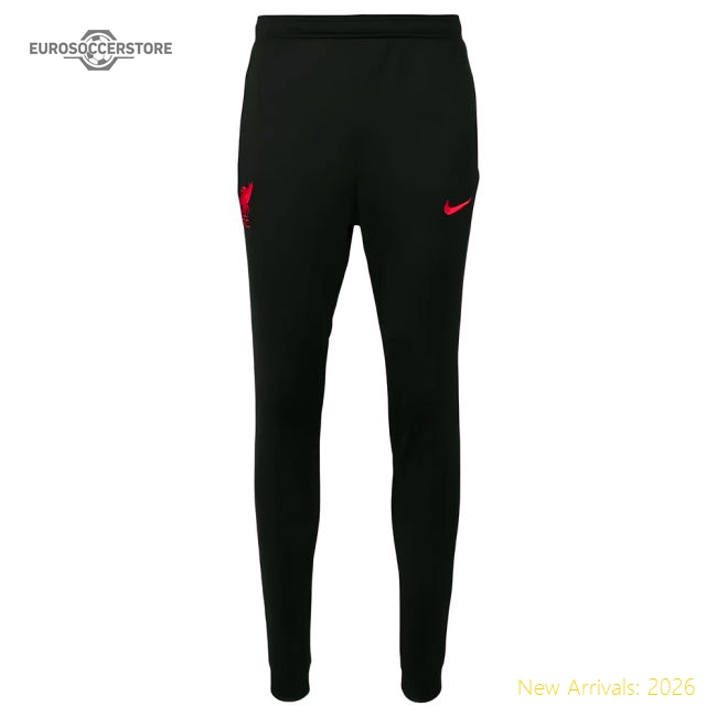 2022-2023 Liverpool Strike Track Pants (Black)-Football Jersey Hub