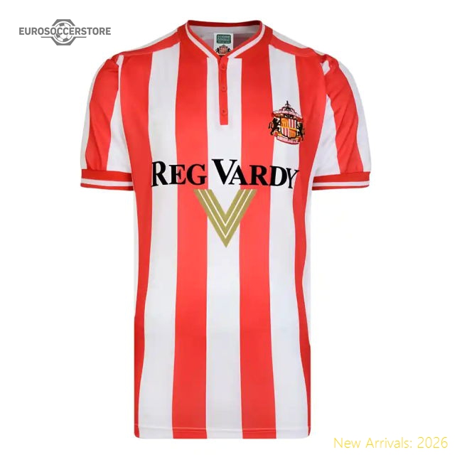 Score Draw Sunderland 2000 Home Shirt-Football Jersey Hub