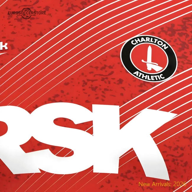 2025-2026 Charlton Athletic Home Shirt-Football Jersey Hub